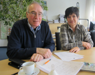 Claus Jürgen Schillmann und Regina Bollmeier